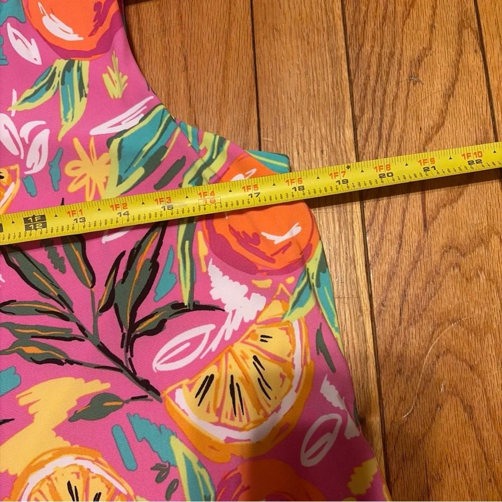Pappagallo Pink Dress with Colorful Print - Picture 8 of 11
